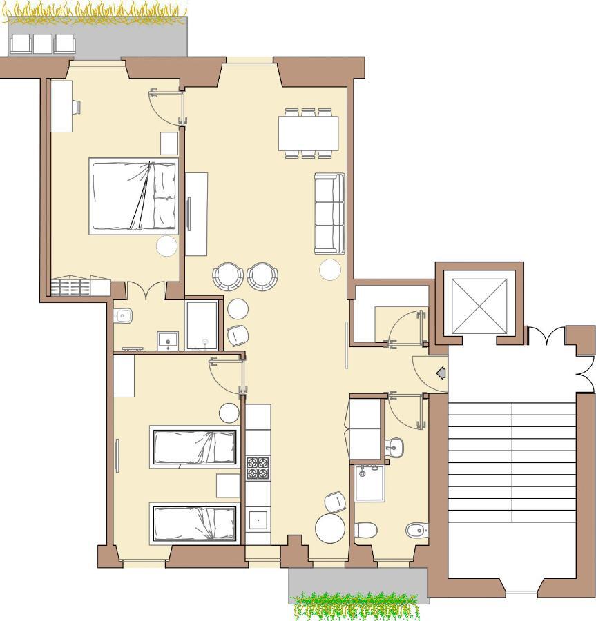 Apartment Centro, City Life, Mico Milan Bagian luar foto